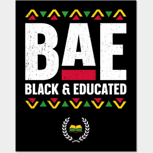 BAE Black And Educated Black History Month Teacher Posters and Art